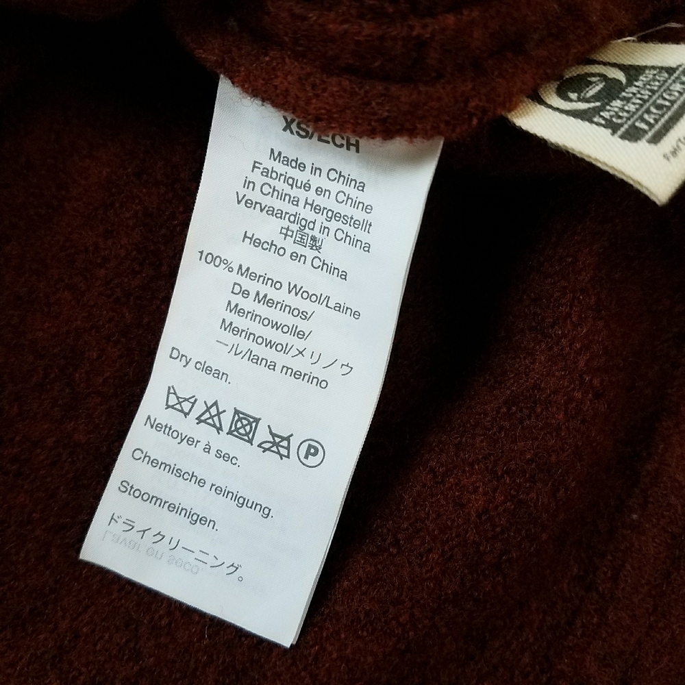 MADEWELL Johnsville Wool Sweater Jacket in Heather Brick - Picture 7 of 8